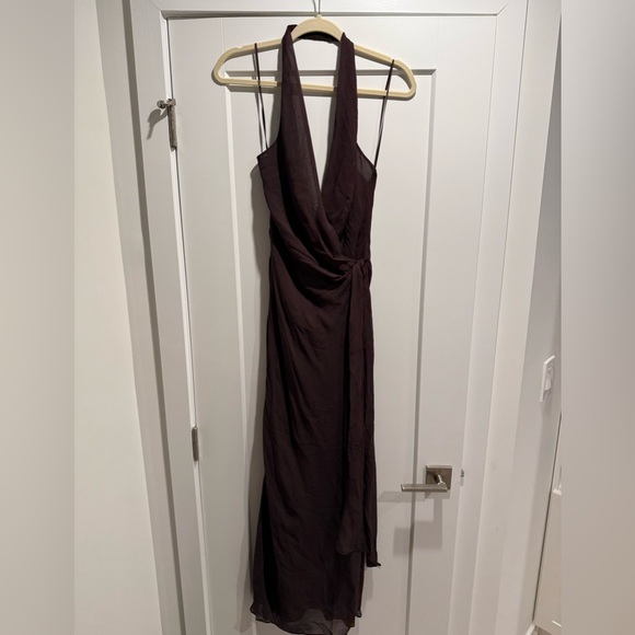 Bec & Bridge Brown Backless Dress - Picture 3 of 4